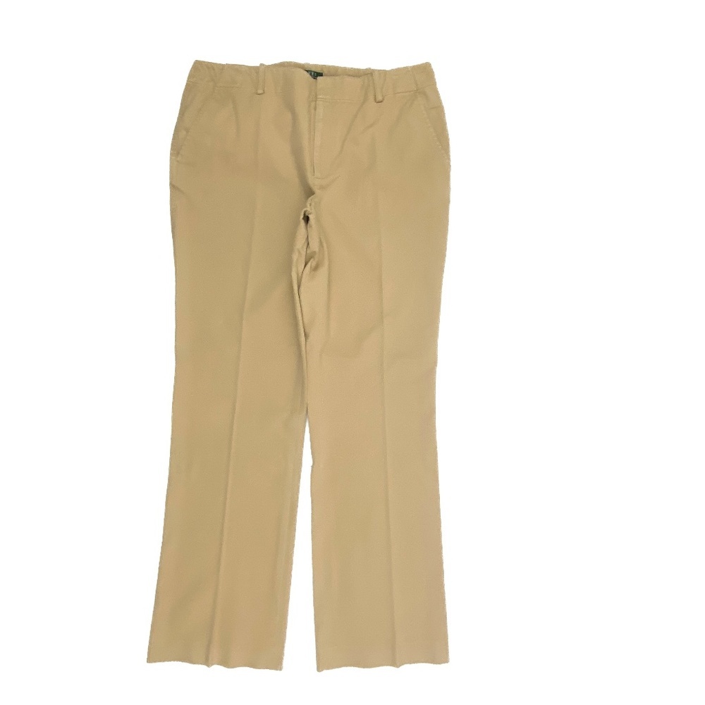 Lauren Ralph Lauren Bootcut Women's size 12 Beige Denim jeans